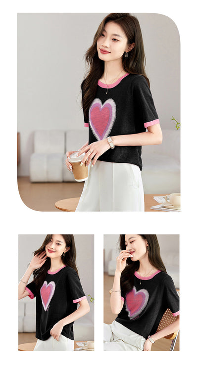 Camiseta Ligera Transpirable Fashion Love - Playera Básica Cómoda - Image 18