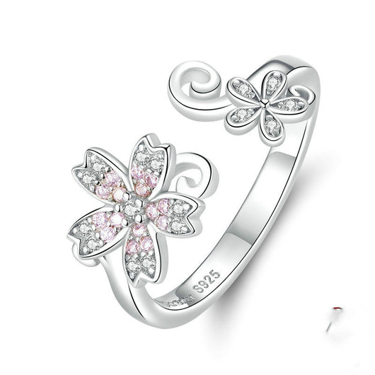 Anillo de Plata Esterlina 925 Minimalista Estilo Lujo Japonés para Mujer - Image 4