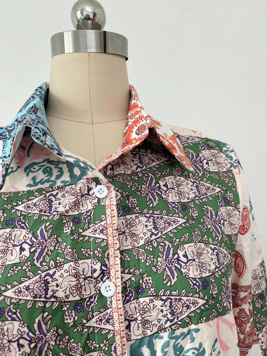 Conjunto Estampado Europeo Americano: Blusa Manga Larga y Pantalón para Mujer - Image 18
