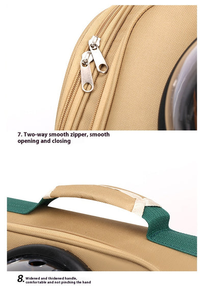 Mochila Transportadora Espacial para Gatos - Gran Capacidad Portátil - Image 25