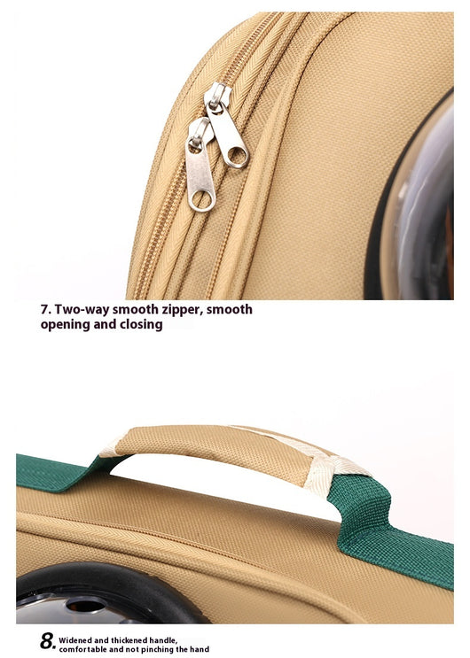Mochila Transportadora Espacial para Gatos - Gran Capacidad Portátil - Image 25