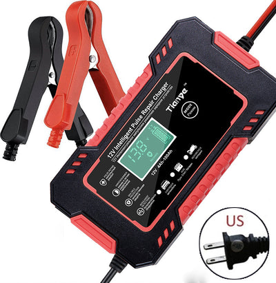 Cargador Inteligente 12V 6A con Pantalla Digital para Motos - Image 9