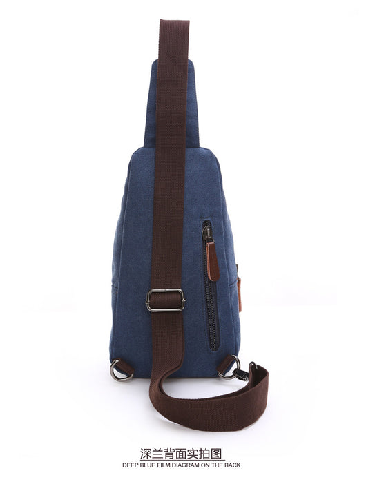 Bolso de Pecho de Lona para Hombro o Cruzado - Image 10
