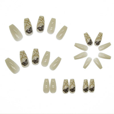 Set de Uñas Adhesivas Removibles para Mujer - Image 8