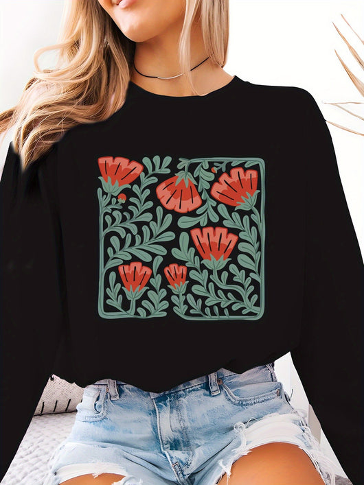 Camisetas Estampadas de Manga Larga para Otoño e Invierno - Image 38