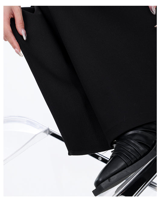 Pantalones Sueltos Negros Casuales para Mujer - Corte Recto - Image 12