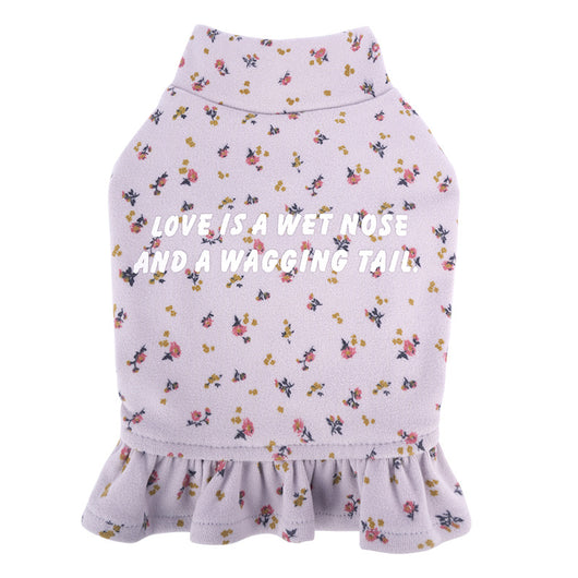 Suéter Floral para Perro Pequeño Bichon Teddy con Falda Interior - Image 8