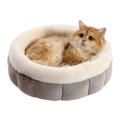 Cama Donut para Perros Pequeños y Gatos - Cómoda Cama Redonda Lavable con Base Antideslizante - Image 4