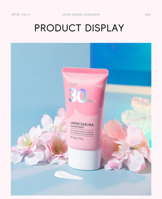 Protector Solar Flor de Cerezo SPF30 - Aislante y Cuidado de Piel - Image 9
