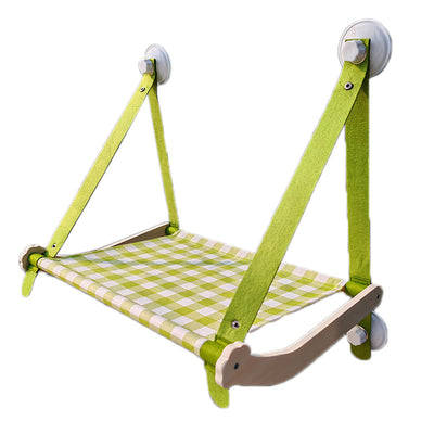 Hamaca de Madera para Gatos - Cama Cómoda con Asiento al Sol - Image 4