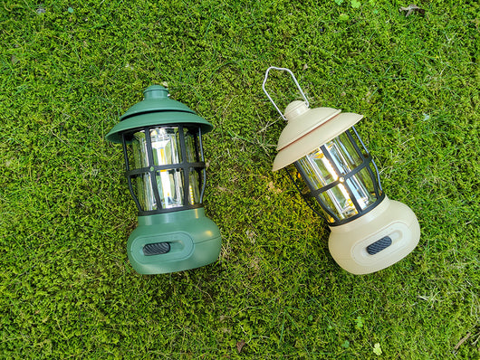 Linterna de Camping Vintage 2025 - Luz LED Recargable USB para Tienda de Campaña - Image 6