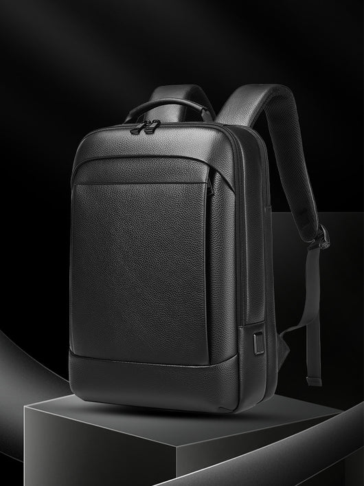Mochila de Cuero para Negocios - Backpack Ejecutivo para Hombre - Image 11