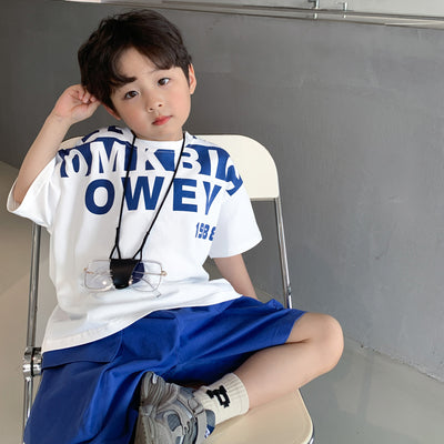 Conjunto de Playera y Shorts Holgados para Niño - Image 8
