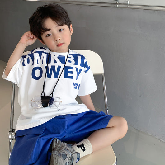 Conjunto de Playera y Shorts Holgados para Niño - Image 8