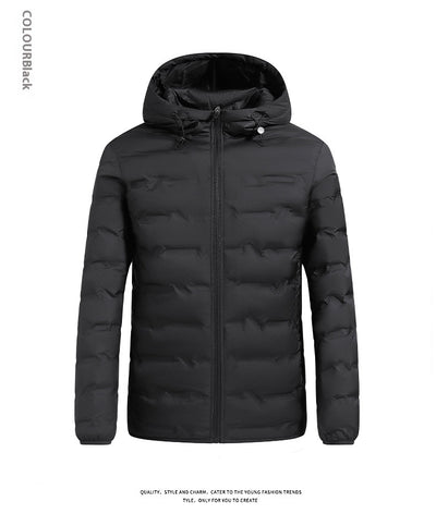 Chaqueta Acolchada de Plumón para Parejas - Abrigo Térmico y Cálido - Image 23