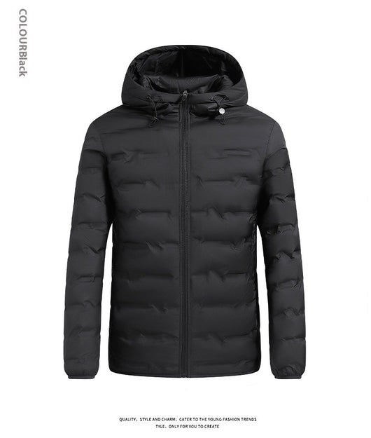 Chaqueta Acolchada de Plumón para Parejas - Abrigo Térmico y Cálido - Image 23