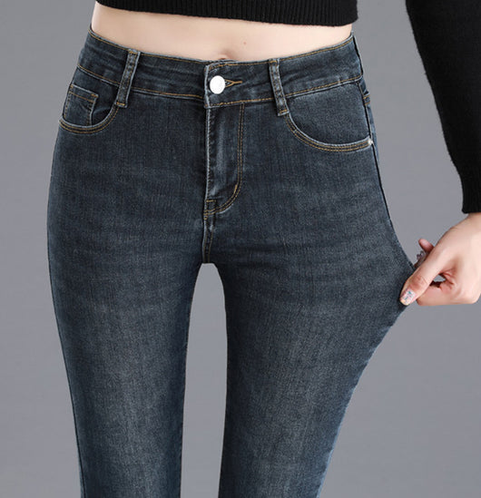 Pantalones de Mezclilla Cintura Alta Ajustados para Mujer - Image 16