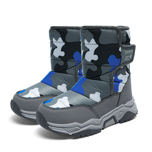 Zapatillas Altas de Camuflaje Unisex para Niños - Image 5
