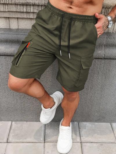 Shorts Cargo Deportivos Hombre Verano Sueltos Ligeros - Image 12