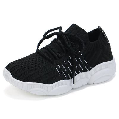 Zapatillas Deportivas Tejidas con Cordones para Niños - Primavera y Otoño - Image 12