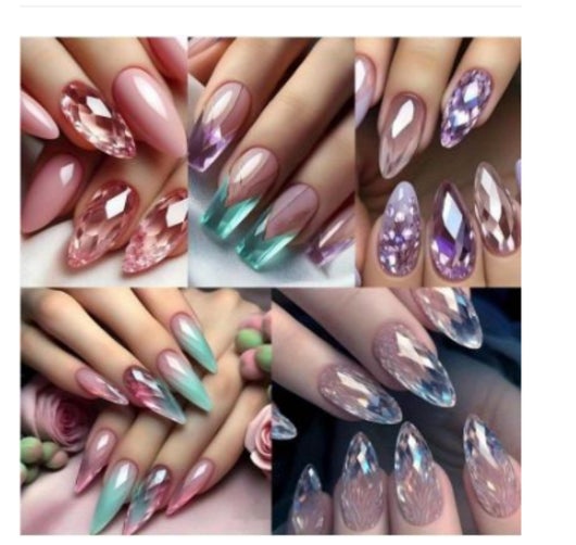 Esmalte de Uñas French Wear Azul y Púrpura Brillante - Image 11