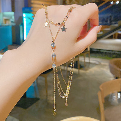 Collar de Perla en Acero Titanio de Diseño Exclusivo para Mujer - Image 5