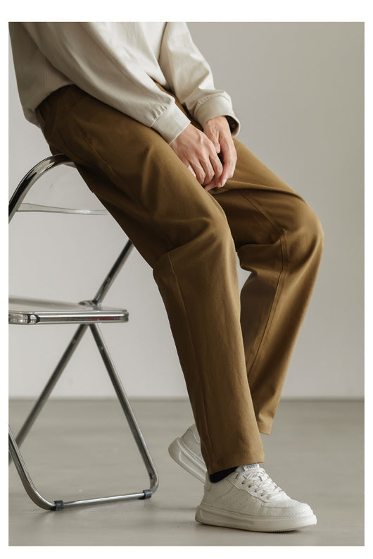 Pantalón Cropped Recto de Mezclilla Elástica - Image 11