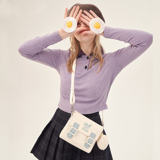 Bolso Bandolera Asimétrico de Diseño Exclusivo para Mujer - Image 10