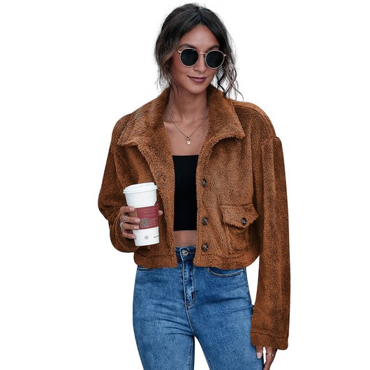 Chaqueta Térmica para Mujer con Forro de Peluche Sintético - Image 3
