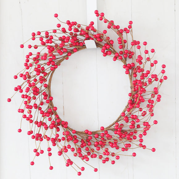 Guirnalda Navideña de Piñas de Pino - Decoración Colgante para Puerta y Árbol