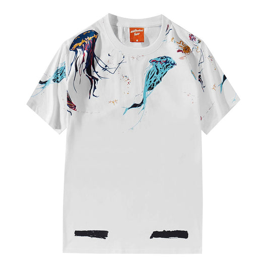 Camiseta Unisex Estampado Graffiti Street Style - Image 4