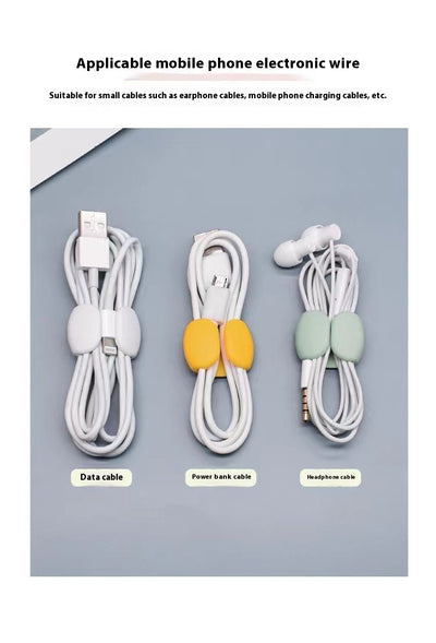 Organizador de Cables Adhesivo - Enrollador Compacto - Image 26