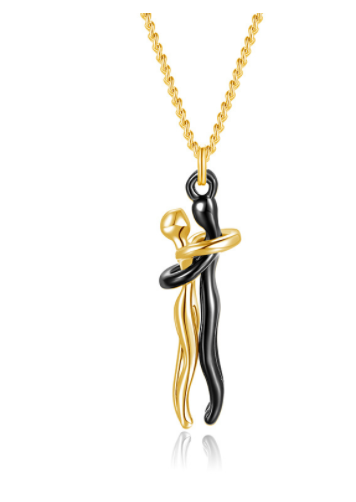 Collar Abrazo de Amor - Joyería Unisex para Parejas - Image 10