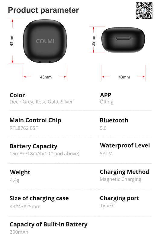Estuche de Carga Inteligente para Anillo Unisex - Image 8