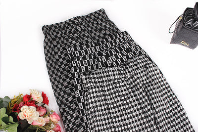 Pantalón Cintura Alta con Letras Estampadas y Aberturas - Image 17