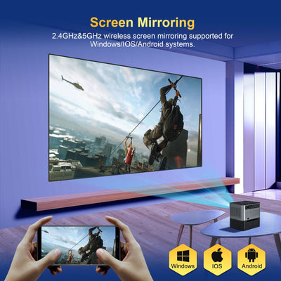 Proyector Portátil Mini para Oficina, Hogar y Entretenimiento - Image 9