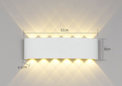 Lámpara LED de Pared Impermeable para Exterior e Interior - Image 14
