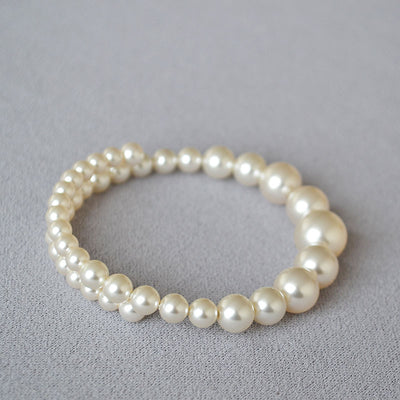 Pulsera de Perlas Degradadas - Elegancia Refinada para Mujeres - Image 3