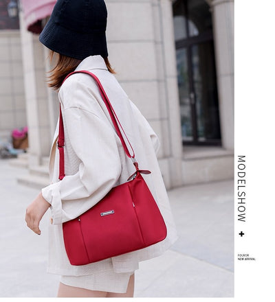 Bolso Bandolera Oxford para Mujer - Elegancia Minimalista y Funcional - Image 15