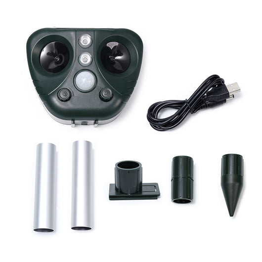Repelente Solar Ultrasónico para Animales - Ahuyentador de Plagas Exterior - Image 6