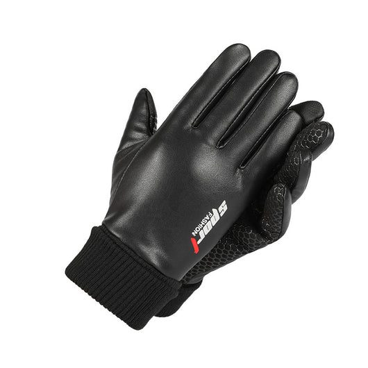 Guantes de Cuero para Hombre, Impermeables, Antideslizantes y para Pantalla Táctil - Image 4