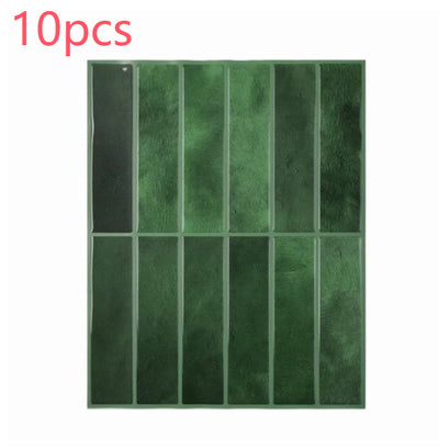 Adhesivo de Pared 3D Estéreo Resistente al Agua y Calor - Papel Tapiz Autoadhesivo para Cocina y Baño - Image 27