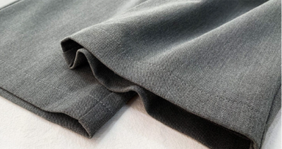 Pantalones de Pierna Ancha Cintura Alta Gris y Negro - Corte Recto Elegante - Image 12