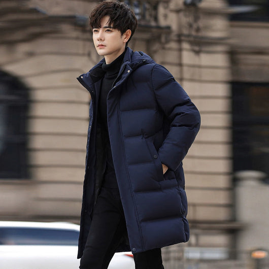 Abrigo de Invierno Ejecutivo para Hombre - Corte Moderno - Image 7