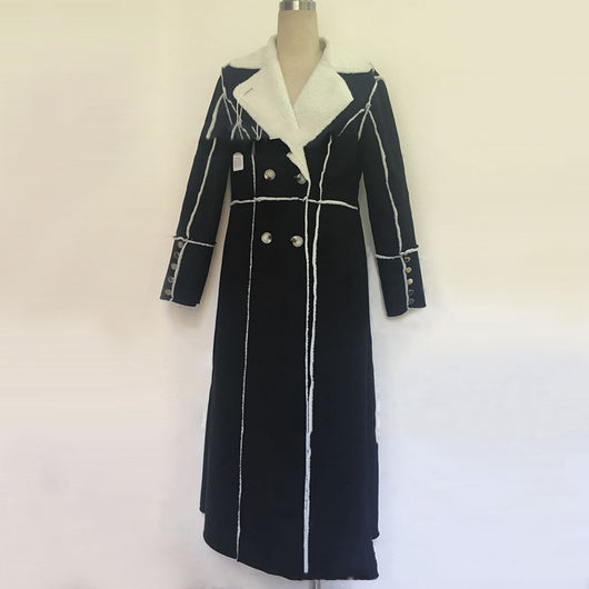 Abrigo Trench Cardigan de Manga Larga para Mujer - Estilo Europeo y Americano - Image 9