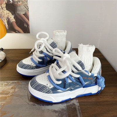 Zapatillas Plataforma Estilo Coreano para Mujer - Dad Shoes Versátiles - Image 11