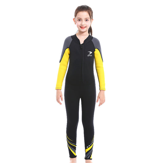 Traje de Baño Térmico Infantil de Manga Larga con Protección Solar - Image 6