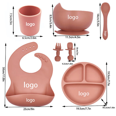 Set Completo de Alimentación Infantil con Babero y Vaso de Silicona - Image 11