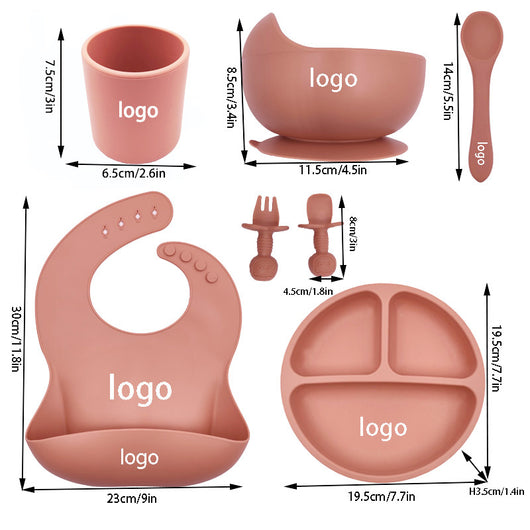 Set Completo de Alimentación Infantil con Babero y Vaso de Silicona - Image 11