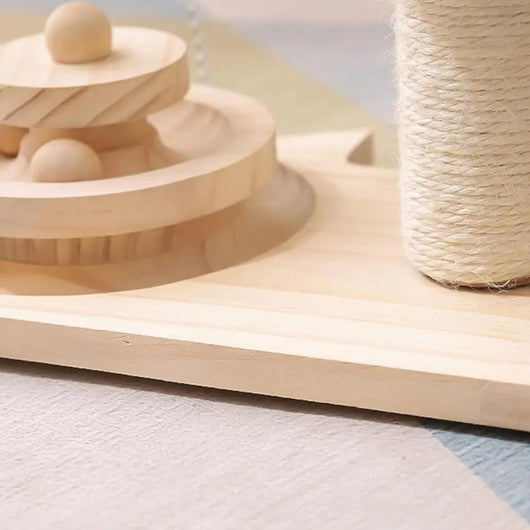 Torre Rascador para Gatos con Cuerda Sisal y Forma de Hongo - Image 9